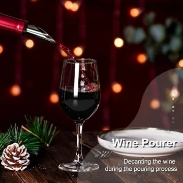 Electric Wine Opener Set by Roter Mond for Effortless Uncorking