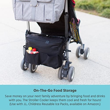 J.L. Childress Cool 'N Cargo Stroller Cooler - Versatile Insulated Organizer