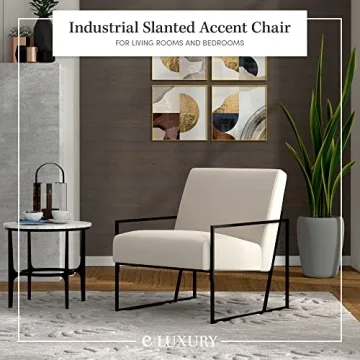 eLuxurySupply Modern Accent Chair - Stylish & Comfortable