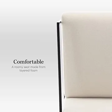 eLuxurySupply Modern Accent Chair - Stylish & Comfortable