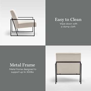 eLuxurySupply Modern Accent Chair - Stylish & Comfortable