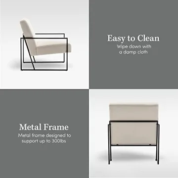 eLuxurySupply Modern Accent Chair - Stylish & Comfortable