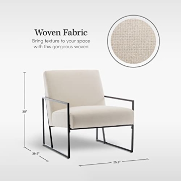 eLuxurySupply Modern Accent Chair - Stylish & Comfortable