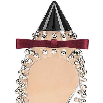 Stylish FSJ Studded Transparent Heels for Women