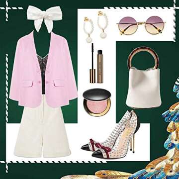 Stylish FSJ Studded Transparent Heels for Women