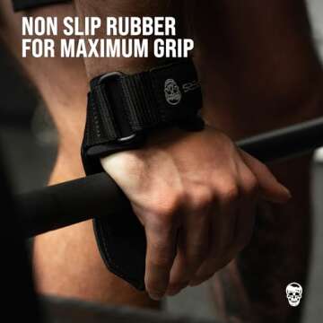 Gymreapers Weight Lifting Grips for Powerlifting and More