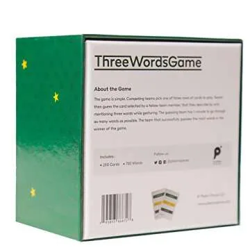Three Words Game - A Family Charades Game with 750 Words