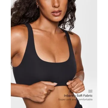 INLYRIC Women’s Soft Racerback Bralette - 2 Ways to Wear
