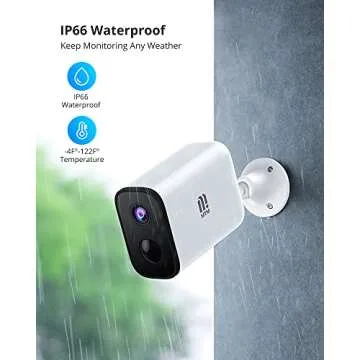 MTM Wireless Outdoor Security Camera for Home Surveillance