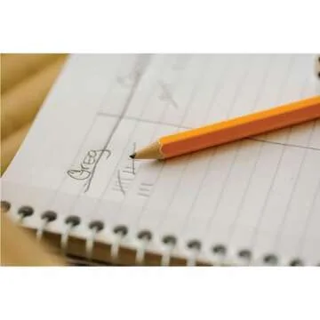 Ticonderoga Golf Pencils with Erasers, Pack of 72