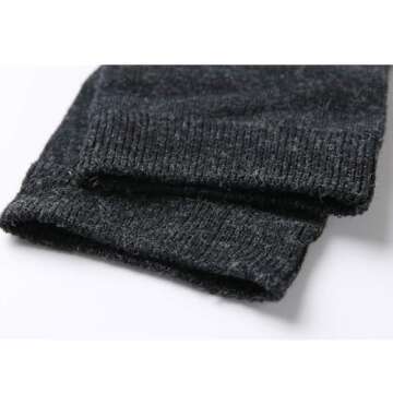 NinetoFiveLife Pack of 6 Mens Socks Merino Wool Socks for Men Casual Dress Socks Soft and Comfortable Breathable Size 6-12