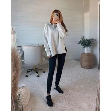 HeyNuts Yoga Pro Extra Long High Waisted Leggings for Tall Women, Workout Gym Yoga Pants Compression Leggings 31'' Black S(4/6)