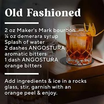 ANGOSTURA Aromatic Cocktail Bitters - Enhance Your Drinks