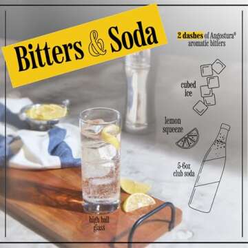 ANGOSTURA Aromatic Cocktail Bitters - Enhance Your Drinks