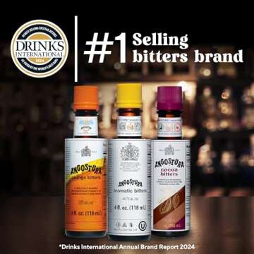 ANGOSTURA Aromatic Cocktail Bitters - Enhance Your Drinks