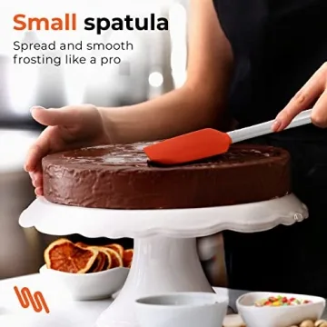 M KITCHEN Silicone Spatula Set - 4 Piece Utensils