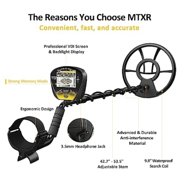 DR.ÖTEK Metal Detector - Advanced Features for Treasures