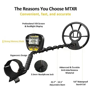 DR.ÖTEK Metal Detector - Advanced Features for Treasures