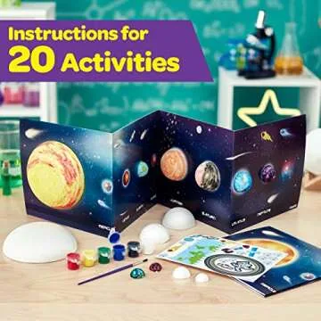 Crayola Solar System Science Kit, Educational Toy, Gift for Kids, Ages 7, 8, 9, 10