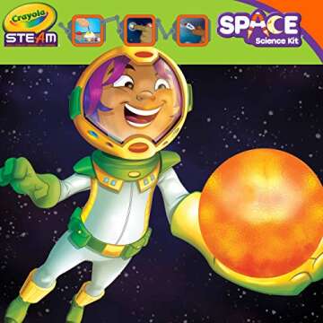 Crayola Solar System Science Kit, Educational Toy, Gift for Kids, Ages 7, 8, 9, 10