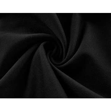 coastal rose Women's High Waisted Workout Leggings 7/8 Length Sport Tights with Inner Pocket Tummy Control Yoga Pants Black S