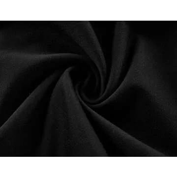 coastal rose Women's High Waisted Workout Leggings 7/8 Length Sport Tights with Inner Pocket Tummy Control Yoga Pants Black S