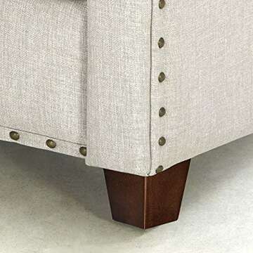 AORYVIC Wood Furniture Legs Pack of 4 - Square Couch Legs for Stylish Upgrades