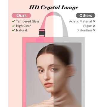 Portable HD Dance Mirror - Foldable, Durable & Versatile