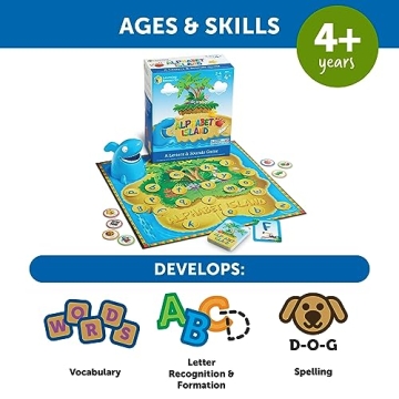 Learning Resources Alphabet Island - Educational Board Game
