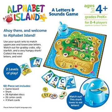 Learning Resources Alphabet Island - Educational Board Game