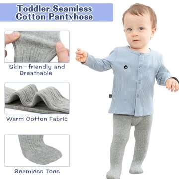 Cozy Zando Baby Girls Cotton Winter Tights