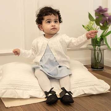 Baby Girls Princess Bowknot Soft Sole Cloth Crib Shoes Sneaker