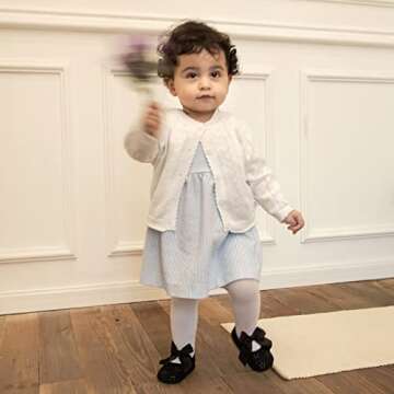 Baby Girls Princess Bowknot Soft Sole Cloth Crib Shoes Sneaker