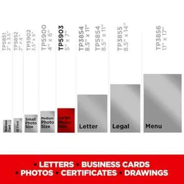 Scotch Thermal Laminating Pouches - 100 Count, Clear Quality