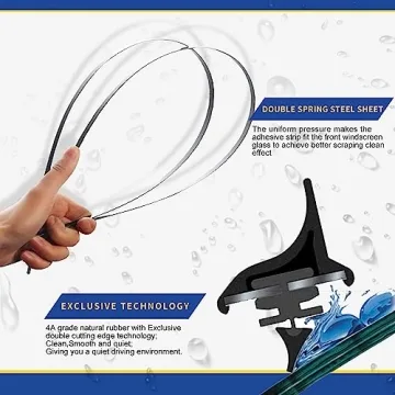 Quality Replacement Wiper Blades for GMC Terrain Chevy Equinox