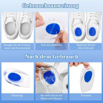2024 Gel Heel Cup for Foot Comfort and Pain Relief
