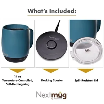 Nextmug Smart Temperature-Controlled Coffee Mug 14 oz