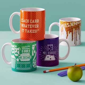 Cricut Mug Press + 12 Blank Mugs (12oz each)