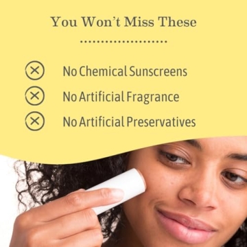 Earth Mama Tinted Mineral Sunscreen Stick SPF 40 - Natural Beauty