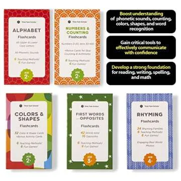 Think Tank Scholar Educational Flash Cards for Kids 2-6