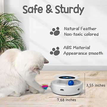 ORSDA 2in1 Interactive Cat Toy for Endless Fun