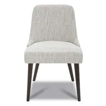 CHITA Mid-Century Modern Dining Chairs Set of 2 Ivory