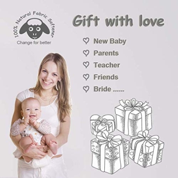 Budieggs Wool Dryer Balls Organic XL - Eco-Friendly Laundry Solution