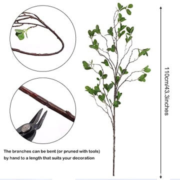 Stunning SzJias Faux Stems for Elegant Home Decor