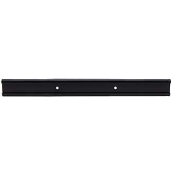 RecPro RV Insert Roof Flat Trim | Black | Aluminum | 92" Length | Made in The USA (5 Count)