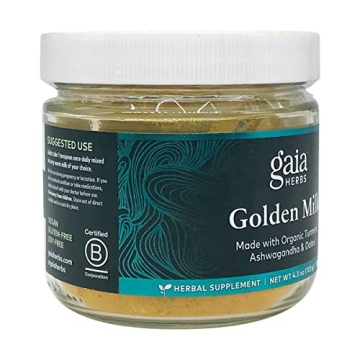 Gaia Herbs Golden Milk Powder for Stress Support
