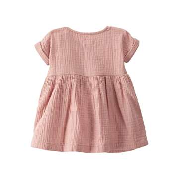 Little Planet by Carter's Baby & Toddler Girls' Organic Cotton Dress - Stylish and Eco-Friendly for ...