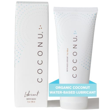 Coconu Water Based Personal Lubricant | Vegan, Hypoallergenic, Edible | 3.0 oz