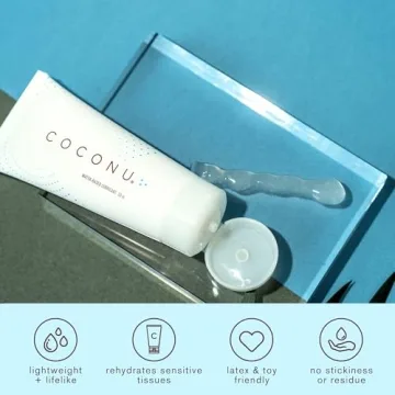 Coconu Coconut Water-Based Lubricant | Vegan & Edible 3.0 oz