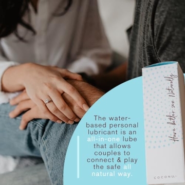 Coconu Coconut Water-Based Lubricant | Vegan & Edible 3.0 oz